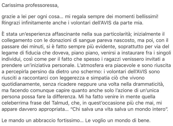 teatro immagine via skype